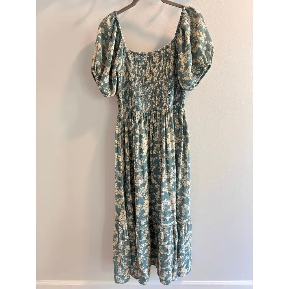 Free People Soft Seafoam Ellie Maxi Dress Size S